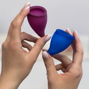  Набор из 2 менструальных чаш Fun cup Size B Kit 
