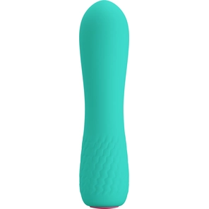  Мятный мини-вибратор Elfin 11,9 см 