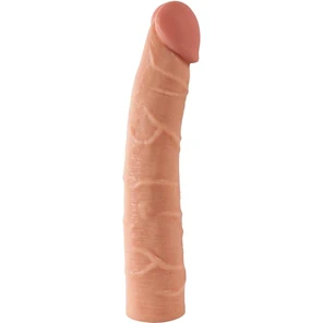  Телесный фаллос-гигант BIGSTUFF DONG 10INCH 25 см 