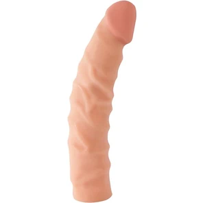  Телесный фаллоимитатор BIGSTUFF DONG 8.5INCH 22 см 