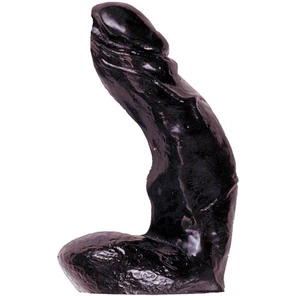  Чёрный анальный фаллоимитатор All Black 15 см 