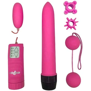  Розовый вибронабор COUPLE KIT 