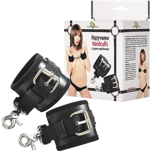  Наручники Handcuffs с двумя карабинами 