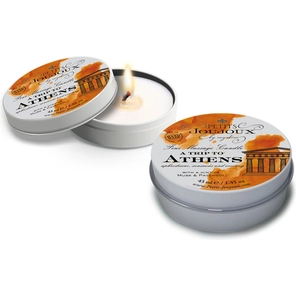  Массажная свеча Petits Joujoux Athens с ароматом муската и пачули 33 гр 