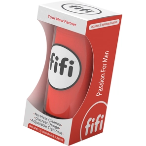  Красный нереалистичный мастурбатор FIFI MALE 