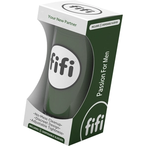  Зеленый нереалистичный мастурбатор FIFI MALE 