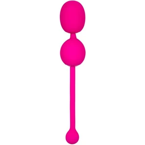  Розовые вагинальные шарики с вибрацией Rechargeable Dual Kegel 