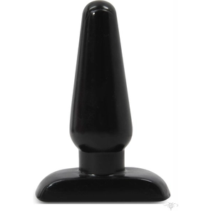  Черная анальная пробка Small Plug 9 см 