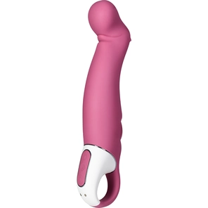  Вибратор Satisfyer Petting Hippo с загнутым кончиком 22,9 см 
