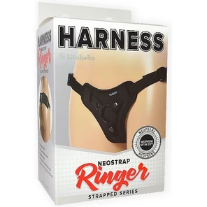  Чёрные трусики HARNESS Ringer размер XS-M 