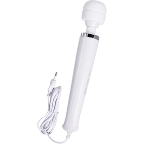  Белый жезловый вибромассажер L EROINA Super Massager 