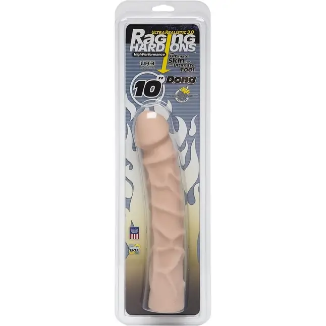 Телесный реалистик Raging Hard-Ons ULTRASKYN 10 Dong - 25,4 см - Raging Hard-Ons. Фотография 2.