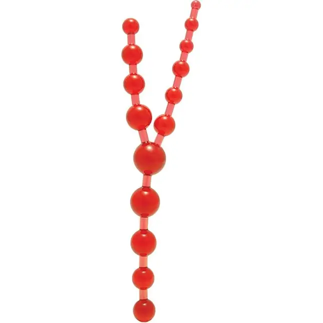Шарики анальные тройные TRIPLE ANAL PLEASURE BEADS. Фотография 3.