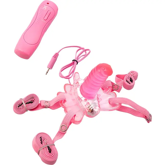 Розовая клиторальная бабочка G-SPOT ORGAZM