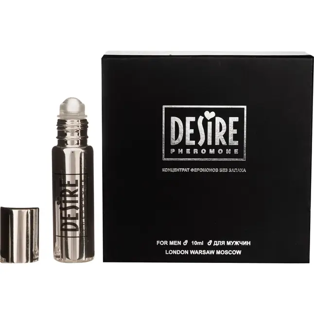 Концентрат феромонов для мужчин DESIRE без запаха - 10 мл. Фотография 2.