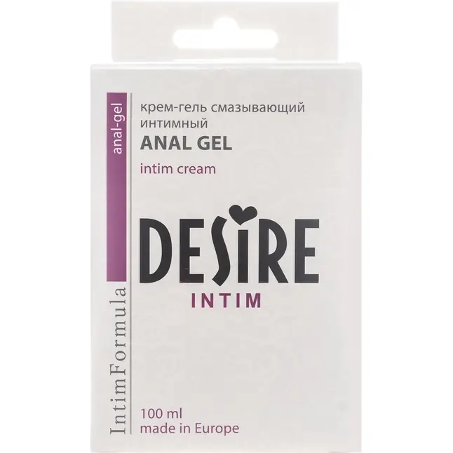 Анальный смазывающий крем-гель ANAL GEL - 100 мл. Фотография 3.
