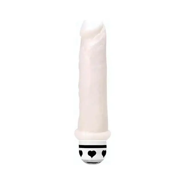 Белый вибратор Precious Pearl c 10 функциями вибрации - 16,5 см - Please. Фотография 2.
