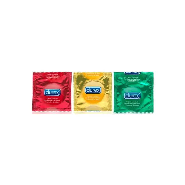 Презервативы с фруктовыми вкусами Durex Fruity Mix - 12 шт. Фотография 2.