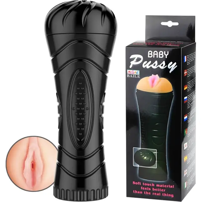 Мастурбатор-вагина в тубе без вибрации Baby Pussy. Фотография 2.