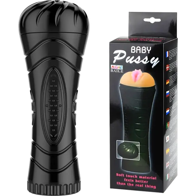 Мастурбатор-вагина в тубе без вибрации Baby Pussy. Фотография 7.