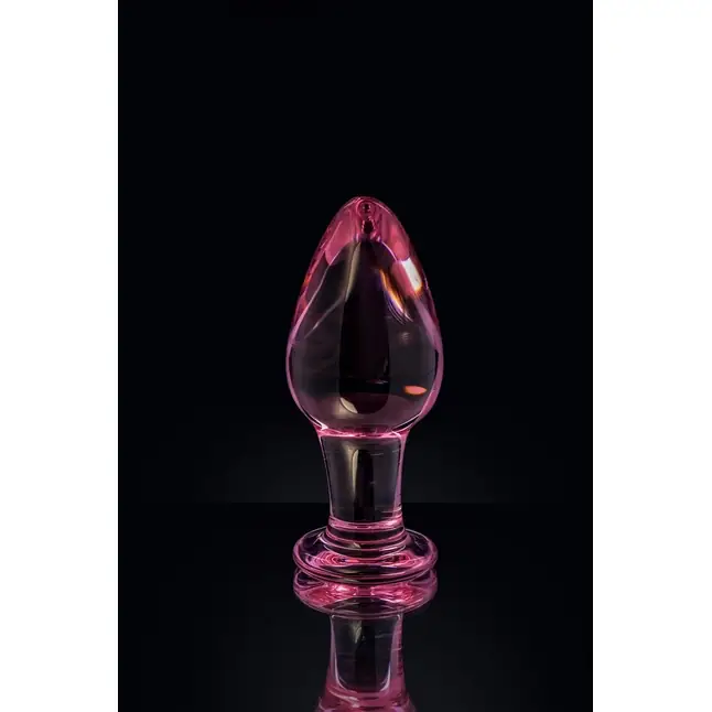 Стеклянный стимулятор-пробка - 10 см - Sexus Glass. Фотография 8.