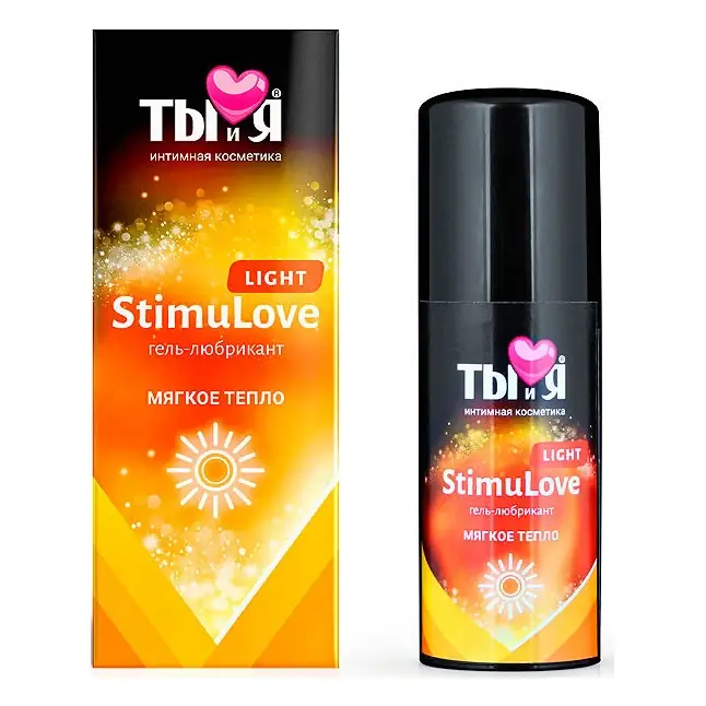 Гель-лубрикант StimuLove light для мягкой стимуляции возбуждения - 50 гр - Серия  Ты и Я