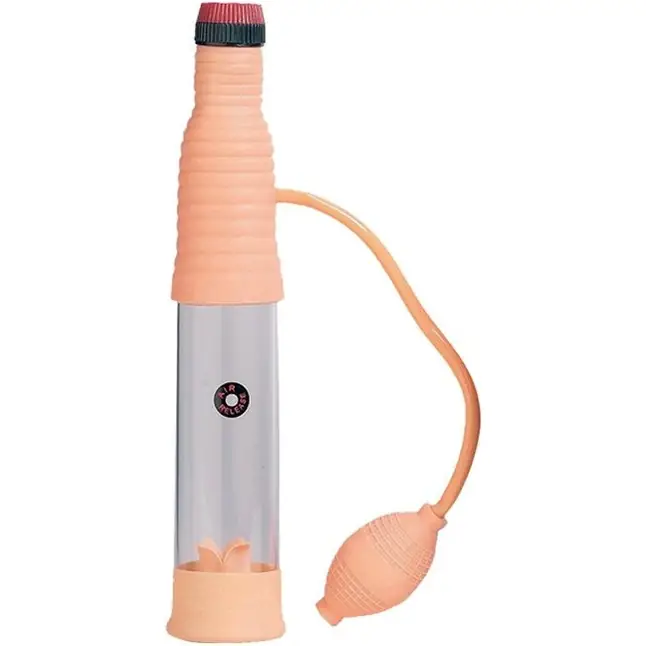 Вакуумный массажер-помпа со встроенным вибратором Vibrating Penis Developer