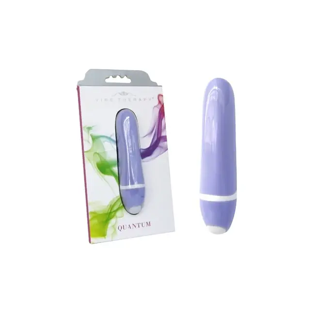 Мини-вибромассажер Quantum из серии VIBE THERAPY - 9 см