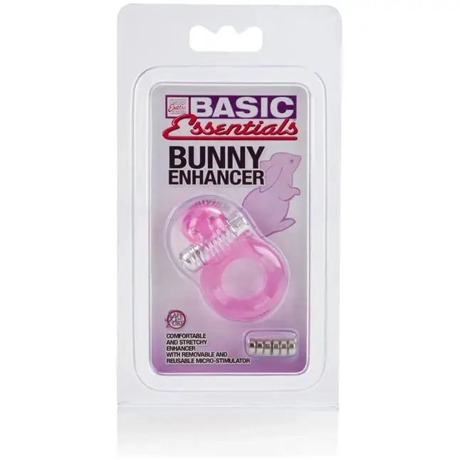 Виброкролик на пенис Basic Essentials Bunny Enhancer - Basic Essentials. Фотография 2.