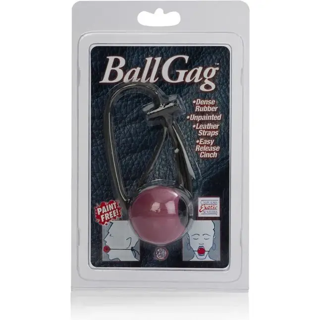 Кляп с резиновым красным шаром Ball Gags. Фотография 3.