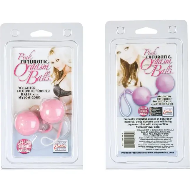 Вагинальные шарики Pink Futurotic Orgasm Balls - Orgasm Balls. Фотография 2.
