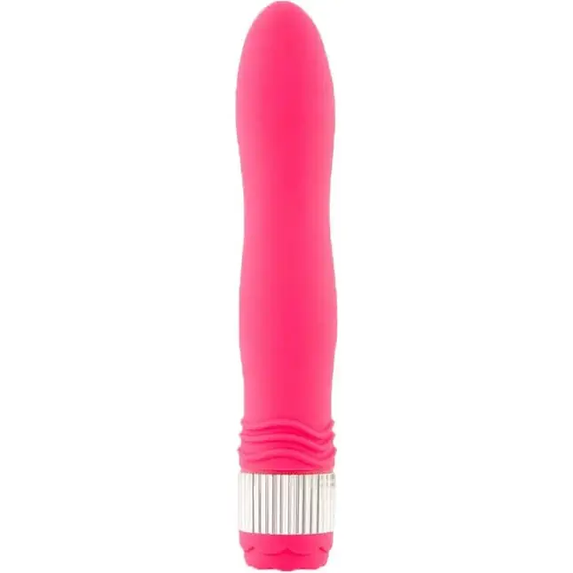 Фиолетовый водонепроницаемый вибратор - 21,5 см - Sexus Funny Five