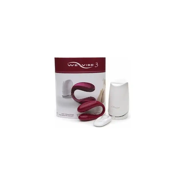 Вибромассажер We-Vibe 3 красный. Фотография 3.