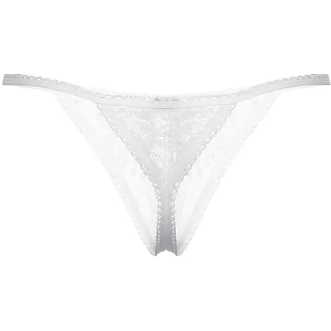 Ажурные трусики с разрезом - Pants Thongs. Фотография 8.
