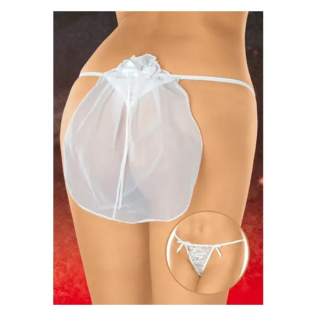 Трусики-стринг с фатой - Pants Thongs
