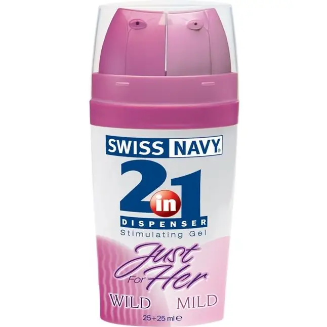 Женский возбуждающий гель Swiss Navy Lube 2-in-1 JUST FOR HER Stimulating Gels - 50 мл - 2-in-1 Lubes