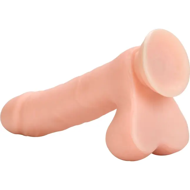 Реалистичный телесный фаллос Pure Skin Player Dongs with Suction Cup 6.25 - 21 см. Фотография 4.