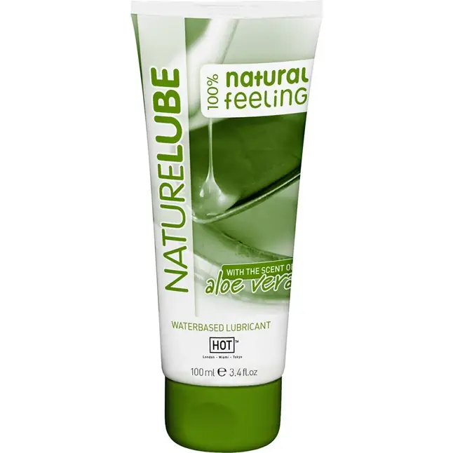 Лубрикант на водной основе NatureLube с алоэ вера - 100 мл