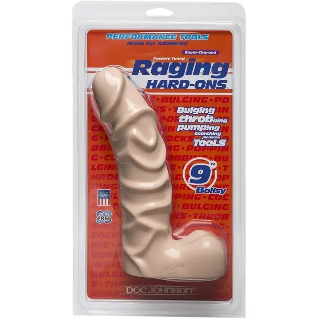 Реалистик с венками Raging Hard-Ons 9 Ballsy - 21,5 см - Raging Hard-Ons. Фотография 2.