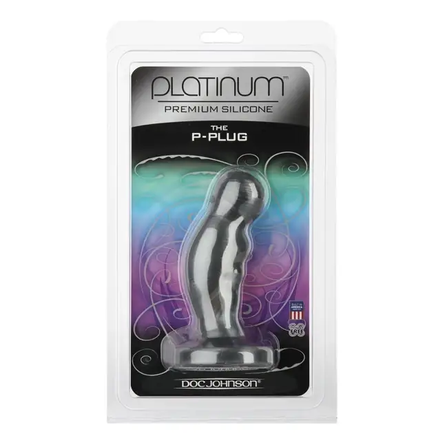 Анальная пробка для массажа простаты P-PLUG - Platinum Premium Silicone. Фотография 2.