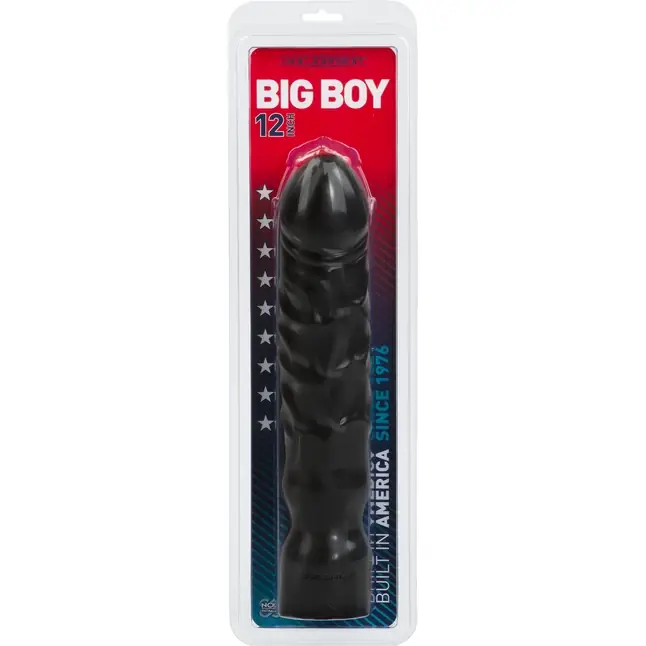 Черный фаллоимитатор-гигант Big Boy - 28,9 см - The Classics. Фотография 3.