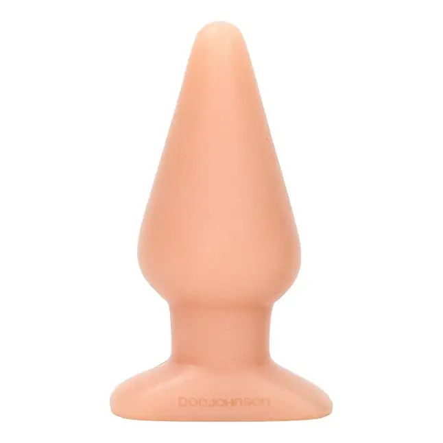 Большая телесная пробка PLATINUM SILICONE - Platinum Premium Silicone