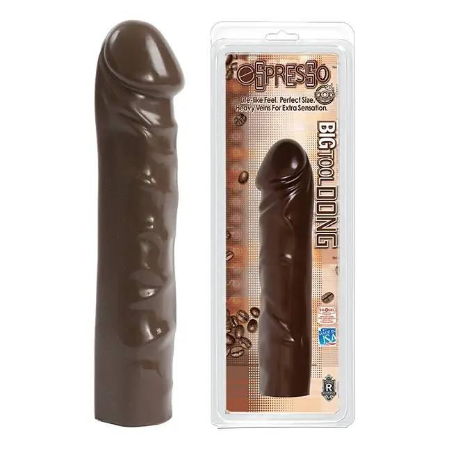 Классический фаллос ESPRESSO - 19,5 см