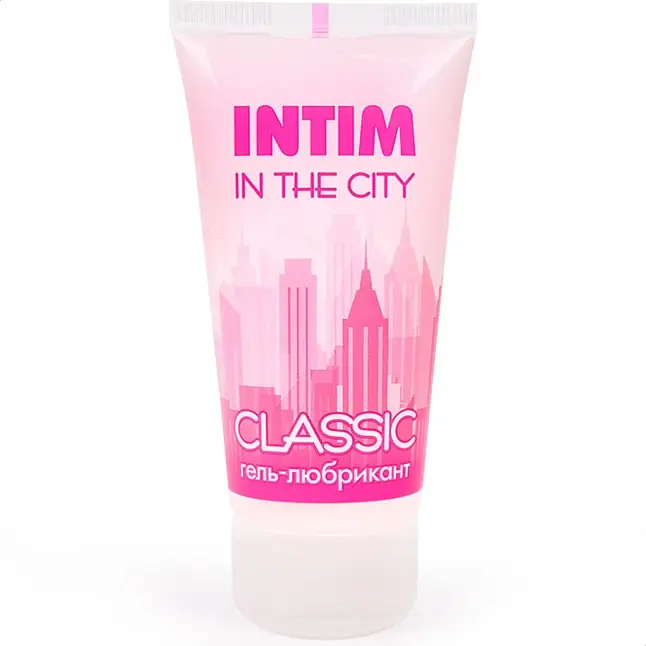 Гель-лубрикант Intim Classic с витамином Е и алоэ вера - 60 гр - Серия Intim in the city