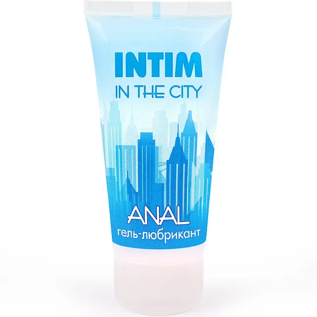 Анальный увлажняющий гель-лубрикант Intim Anal - 60 гр - Серия Intim in the city