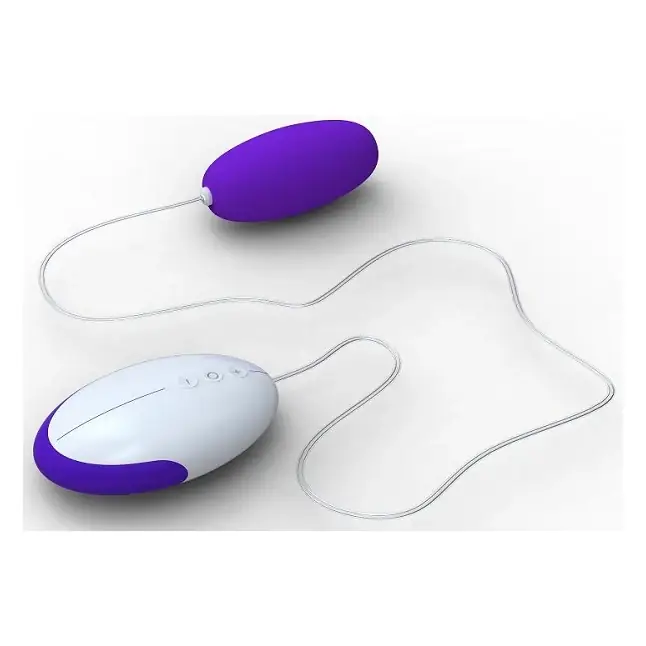 Лилово-белое виброяйцо Vibrating Egg