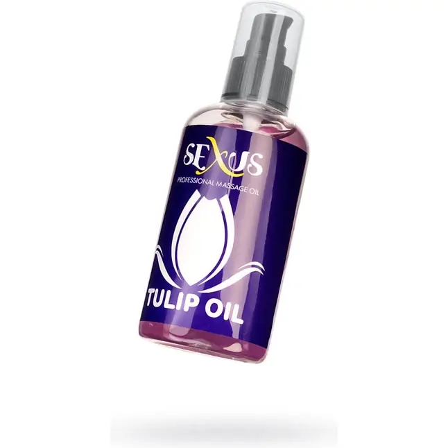 Массажное масло с ароматом тюльпанов Tulip Oil - 200 мл - Sexus Lubricant. Фотография 3.