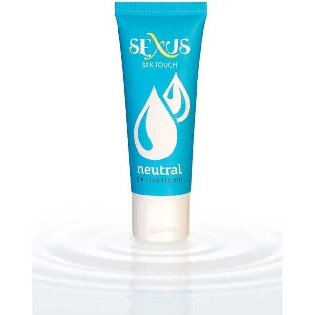 Увлажняющая гель-смазка на водной основе Silk Touch Neutral - 50 мл - Sexus Lubricant. Фотография 3.