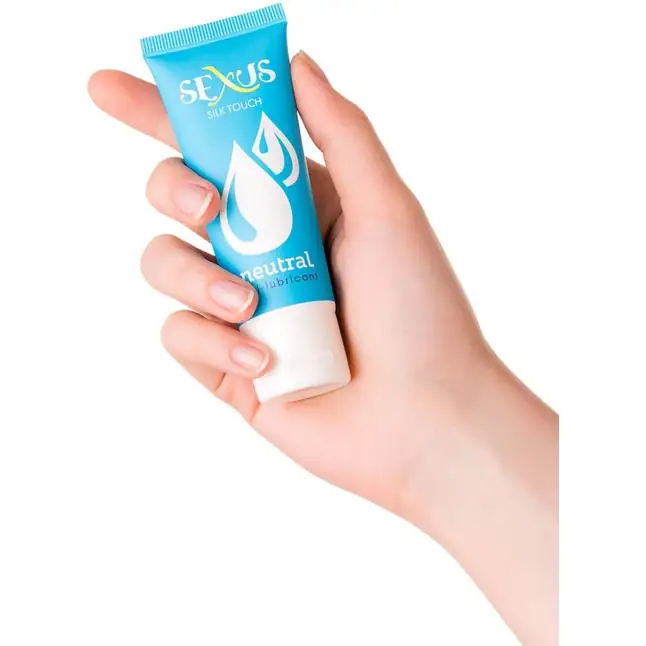 Увлажняющая гель-смазка на водной основе Silk Touch Neutral - 50 мл - Sexus Lubricant. Фотография 4.