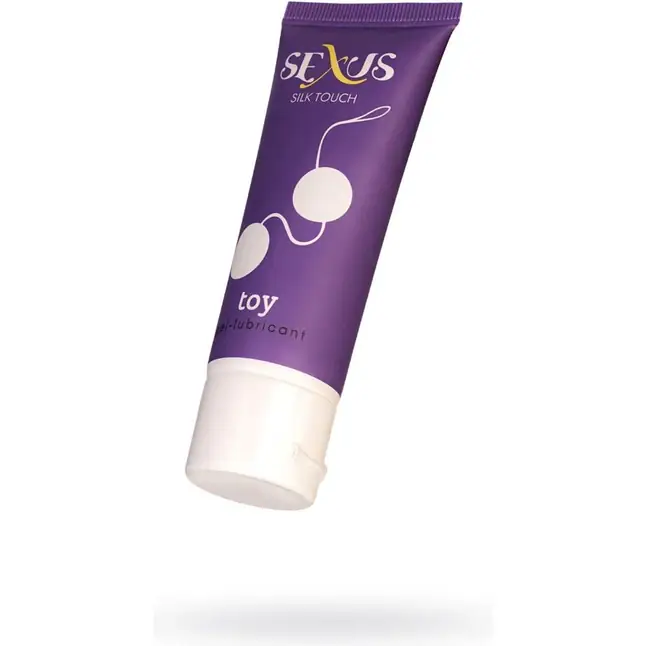 Увлажняющая гель-смазка для секс-игрушек Silk Touch Toy - 50 мл - Sexus Lubricant. Фотография 4.